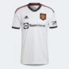 Men's Adidas Manchester United 22/23 Away Jersey - White