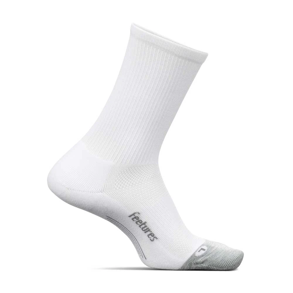 Feetures Unisex Elite Light Cushion Mini Crew - White 4 Feetures Unisex Elite Light Cushion Mini Crew - White - Image 2