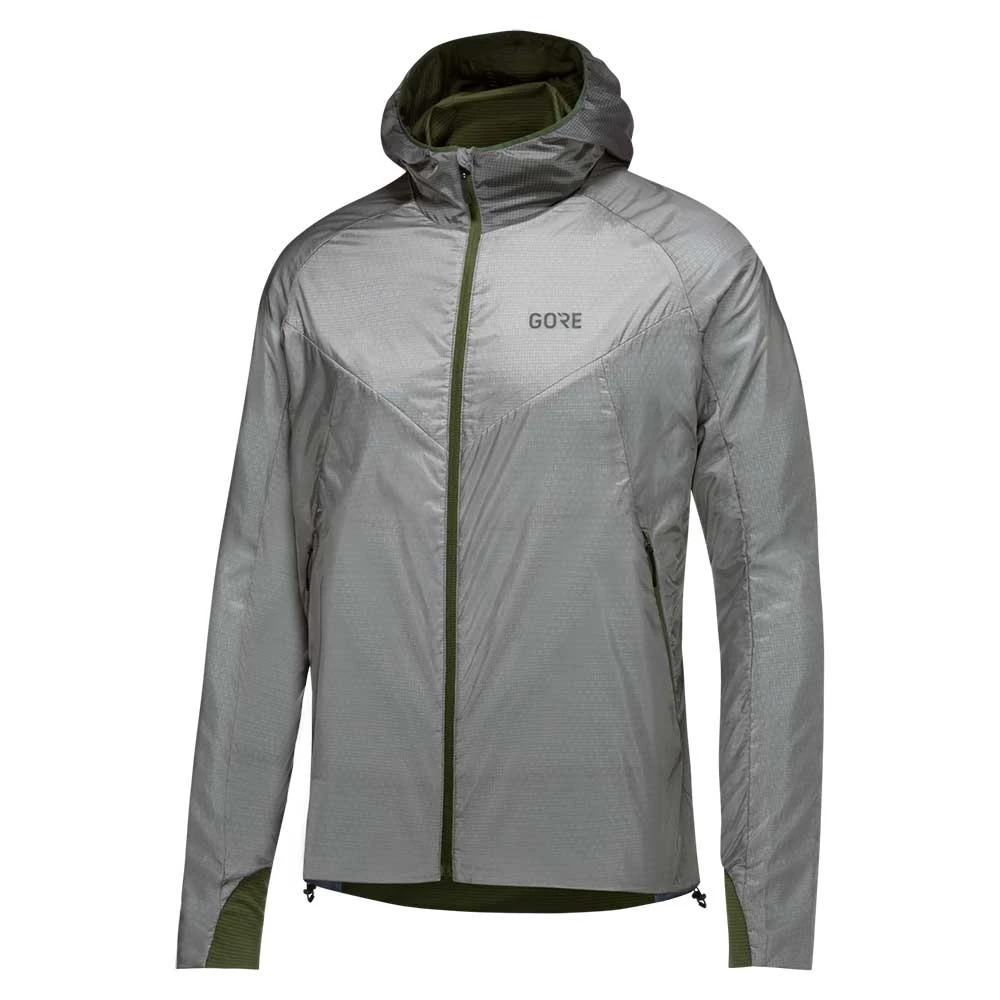 Gore Wear Men's R5 GTX Infinium™ Insulated Jacket - Lab Gray/Utility Green 4 Gore Wear Men's R5 GTX Infinium™ Insulated Jacket - Lab Gray/Utility Green - Image 2