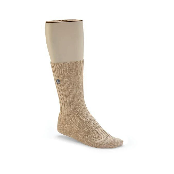 Birkenstock Women's Cotton Slub Socks - Beige 3 Birkenstock Women's Cotton Slub Socks - Beige