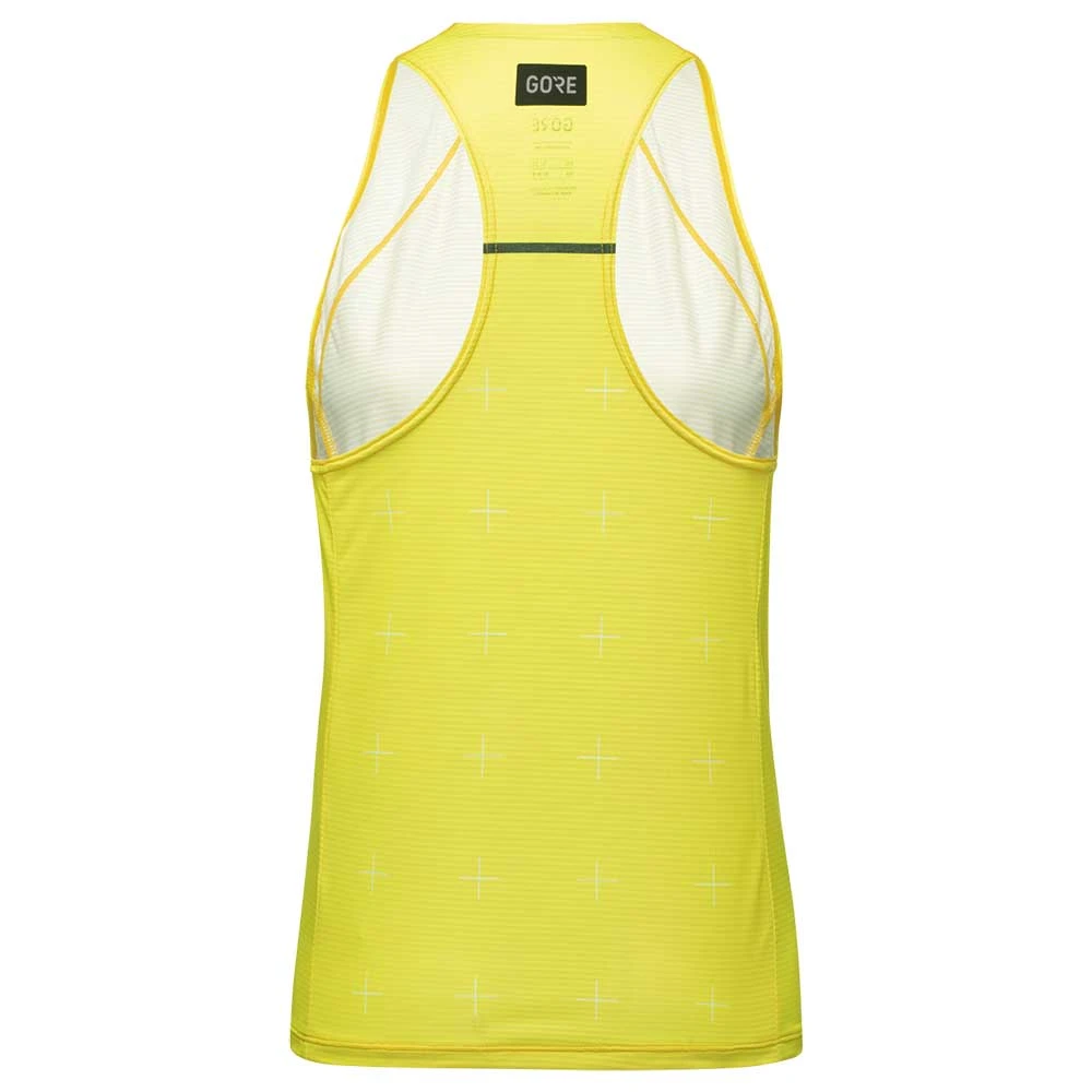 Gore Wear Women's Contest Daily Singlet - Washed Neon Yellow 4 Gore Wear Women's Contest Daily Singlet - Washed Neon Yellow - Image 2