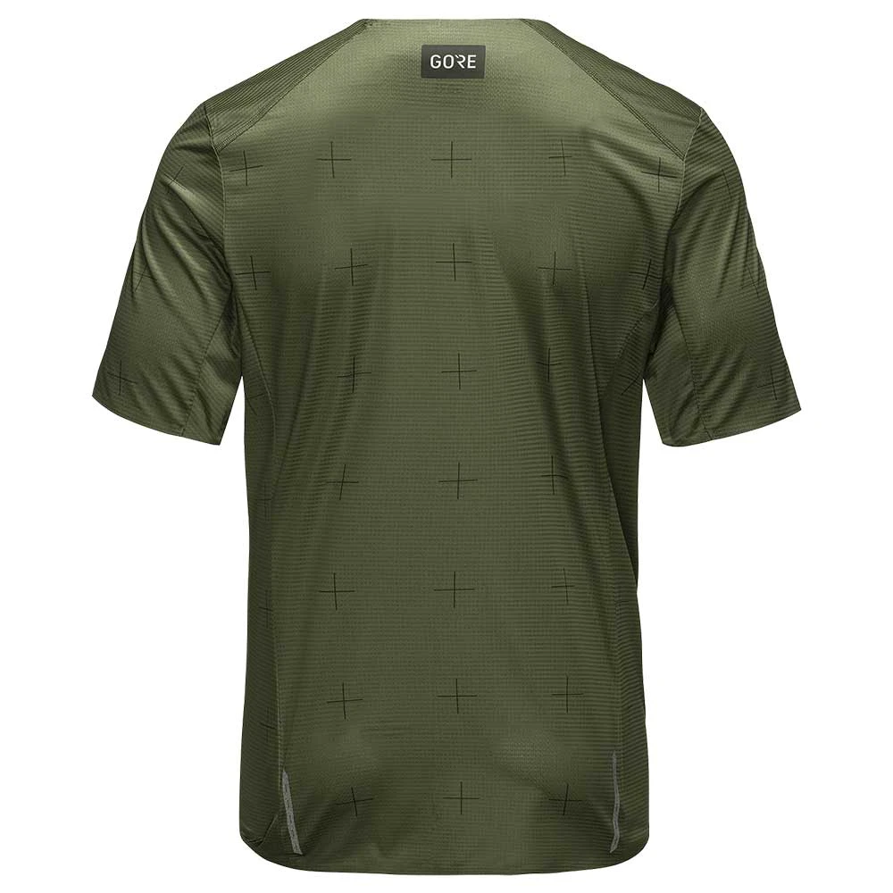 Gore Wear Men's Contest Daily Tee - Utility Green 5 Gore Wear Men's Contest Daily Tee - Utility Green - Image 3