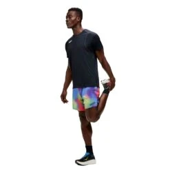 Hoka Men's Glide Short Sleeve - Black -Daily Flex Shop 1123725 BKML 04