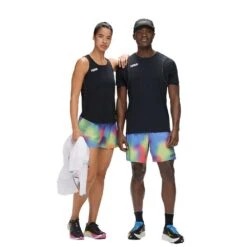 Hoka Men's Glide Short Sleeve - Black -Daily Flex Shop 1123725 BKML 05