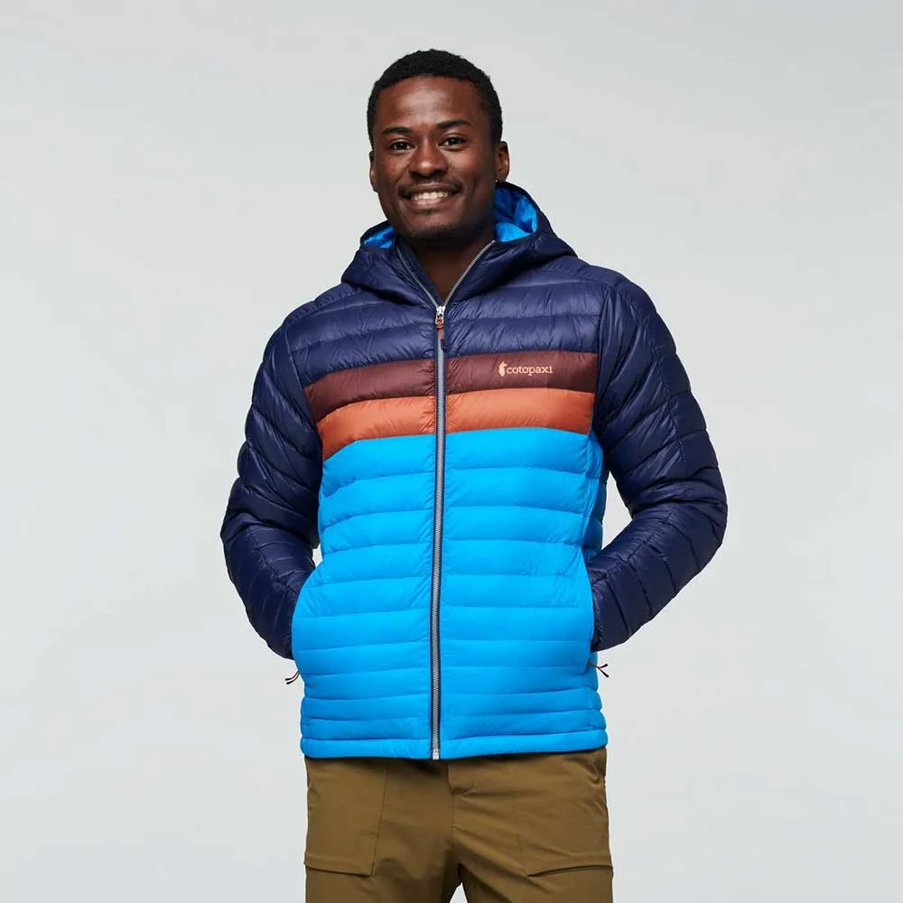 Cotopaxi Men's Fuego Down Hooded Jacket - Maritime/Saltwater 4 Cotopaxi Men's Fuego Down Hooded Jacket - Maritime/Saltwater - Image 2