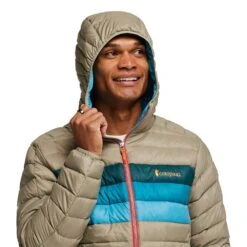 Cotopaxi Men's Fuego Down Hooded Jacket - Stone Stripe -Daily Flex Shop 1200x1200 png S23 M Fuego Down Hooded Jacket Stone Stripes 10