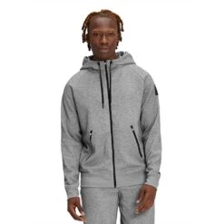On Running Men's Zipped Hoodie - Grey -Daily Flex Shop 139.01133 zipped hoodie ss23 grey m g1