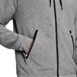 On Running Men's Zipped Hoodie - Grey -Daily Flex Shop 139.01133 zipped hoodie ss23 grey m g5