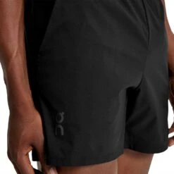 On Running Men's Essential Running Short - Black -Daily Flex Shop 1MD10120553 essential shorts ss23 black m g4