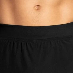 BROOKS Men's Sherpa 5in 2-in-1 Short - Black -Daily Flex Shop 211331 001 D1 Sherpa 5in 2in1 Short