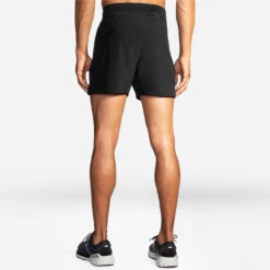 BROOKS Men's Sherpa 5" Short - Black 14 BROOKS Men's Sherpa 5" Short - Black -Daily Flex Shop 211332 001 MB Sherpa 5in Short