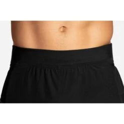 BROOKS Men's Sherpa 7" 2-In-1 Short - Black -Daily Flex Shop 211333 001 D1 Sherpa 7in 2in1 Short