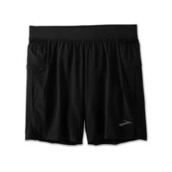 BROOKS Men's Sherpa 7" 2-In-1 Short - Black