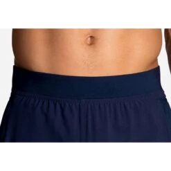 BROOKS Men's Sherpa 7" 2-In-1 Short - Navy 13 BROOKS Men's Sherpa 7" 2-In-1 Short - Navy -Daily Flex Shop 211333 451 D1 Sherpa 7in 2in1 Short