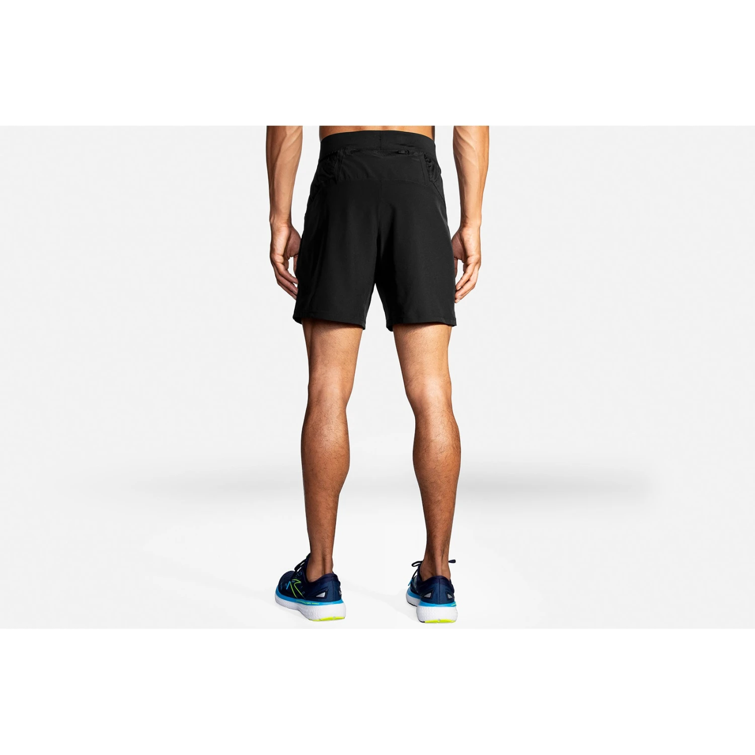 BROOKS Men's Sherpa 7" Short - Black 5 BROOKS Men's Sherpa 7" Short - Black - Image 3
