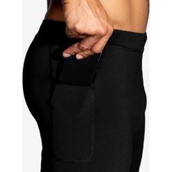 BROOKS Men's Source 9in Short Tight - Black -Daily Flex Shop 211339 001 D2 Source 9in Short Tight CF F21