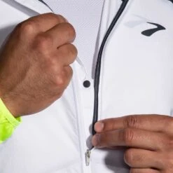 BROOKS Men's Run Visible Convertible Jacket - White/Asphalt/Nightlife -Daily Flex Shop 211406 134 D4 Run Visible Convertible Jacket 1