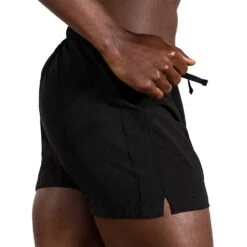 BROOKS Men's Moment 5in Short - Black -Daily Flex Shop 211427 001 MV Moment 5in Short