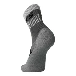 BROOKS Unisex High Point Crew Sock - Asphalt/Black -Daily Flex Shop 280491 012 D2 High Point Crew