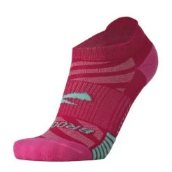 BROOKS Unisex Ghost Lite No Show 2-Pack Socks - Pink/Salt & Light Grey -Daily Flex Shop 280496 612 D4 Ghost Lite No Show 2 Pack