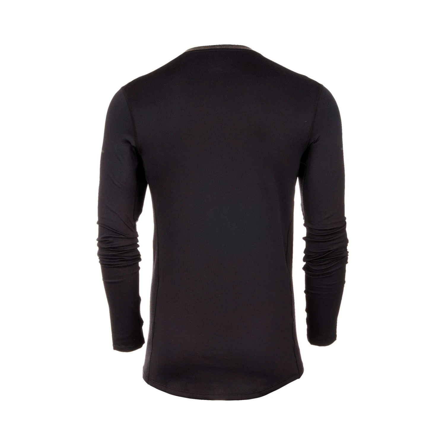 Mizuno Men's Breath Thermo Long Sleeve Top - Black 4 Mizuno Men's Breath Thermo Long Sleeve Top - Black - Image 2