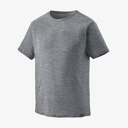 Patagonia Men's Capilene Cool Lightweight Shirt - Forge Grey - Feather Grey X-Dye 3 Patagonia Men's Capilene Cool Lightweight Shirt - Forge Grey - Feather Grey X-Dye