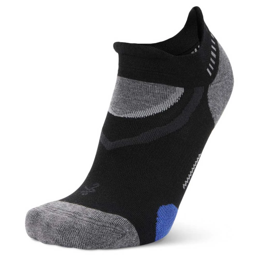 Balega Unisex UltraGlide No Show Socks - Black 9 Balega Unisex UltraGlide No Show Socks - Black - Image 7