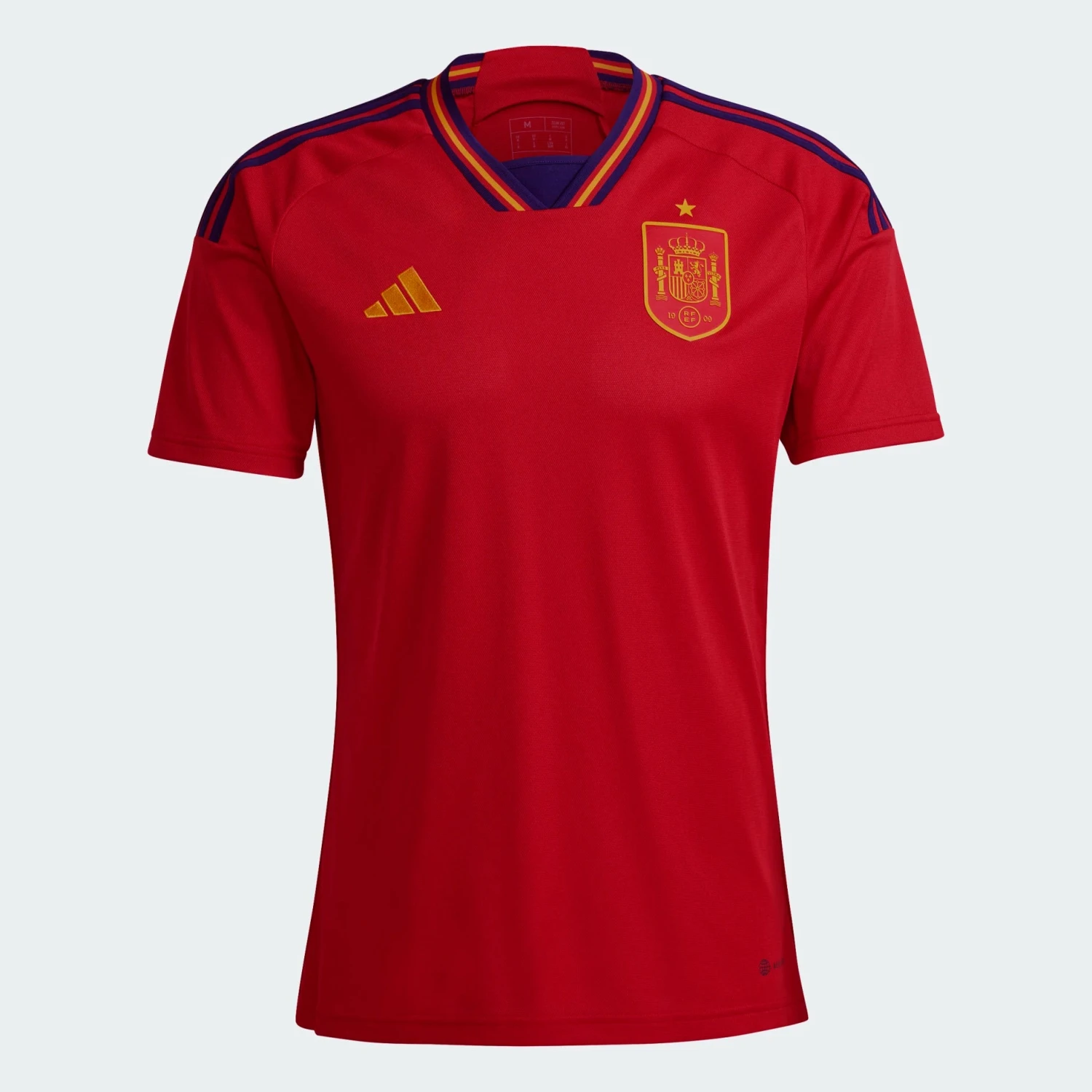 ADIDAS Men's Spain 2022 Home Jersey - Team Powder Red 3 ADIDAS Men's Spain 2022 Home Jersey - Team Powder Red
