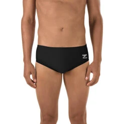 Speedo Men's Endurance+ Solid Brief - Black