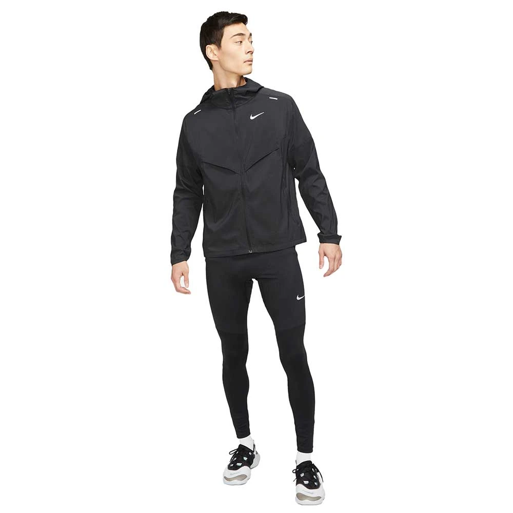 Men's Nike Repel UV Windrunner Jacket - Black 4 Men's Nike Repel UV Windrunner Jacket - Black - Image 2