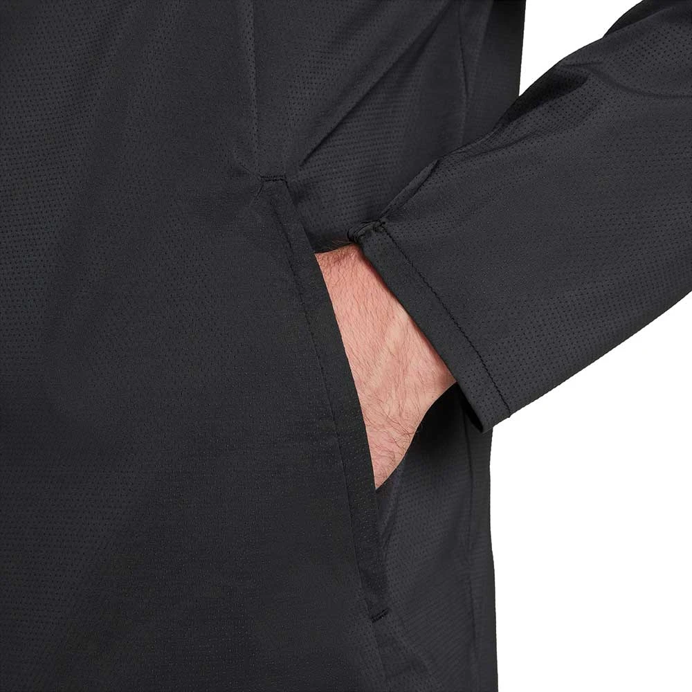 Men's Nike Repel UV Windrunner Jacket - Black 8 Men's Nike Repel UV Windrunner Jacket - Black - Image 6