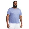 Men's Nike Dri-FIT Rise 365 Short Sleeve Running Top - Game Royal/Heather/Reflective Silver 2 Men's Nike Dri-FIT Rise 365 Short Sleeve Running Top - Game Royal/Heather/Reflective Silver -Daily Flex Shop AURORA CZ9184 482 PHSYM008 2000