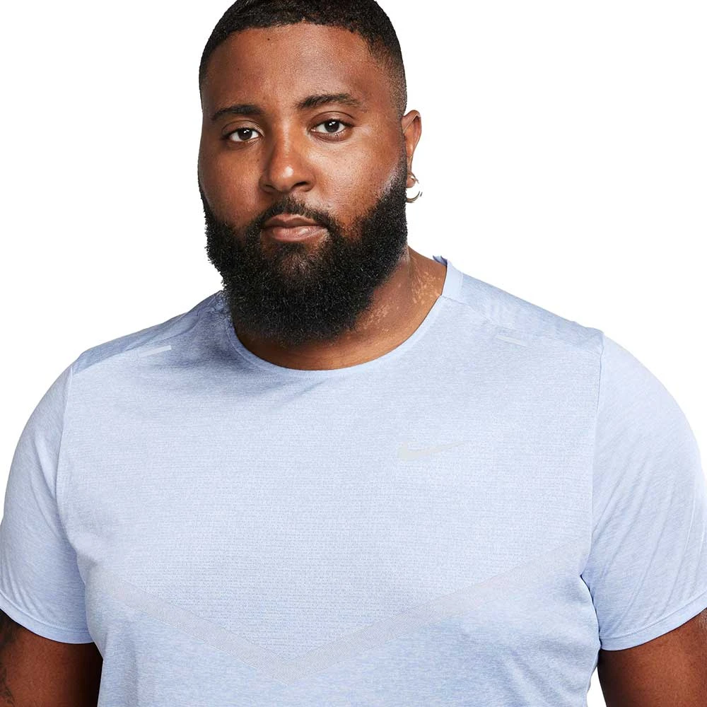 Men's Nike Dri-Fit Rise 365 Short Sleeve - Cobalt Bliss 4 Men's Nike Dri-Fit Rise 365 Short Sleeve - Cobalt Bliss - Image 2