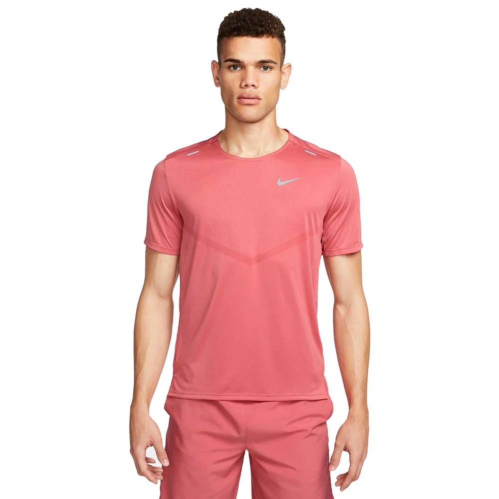 Men's Nike Rise 365 Dri-FIT Short-Sleeve Running Top - Adobe 3 Men's Nike Rise 365 Dri-FIT Short-Sleeve Running Top - Adobe