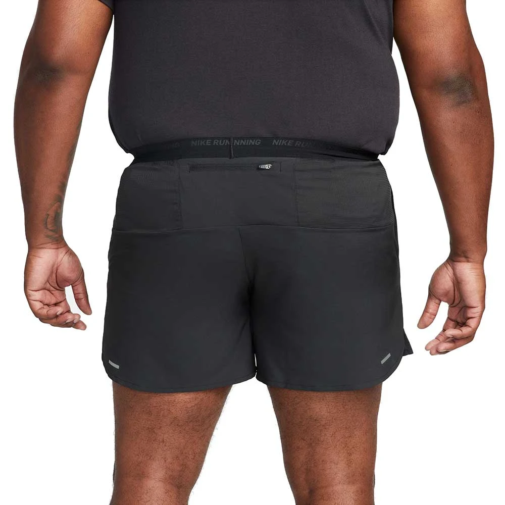 Men's Nike Dri-FIT Stride 5in Short - Black 5 Men's Nike Dri-FIT Stride 5in Short - Black - Image 3