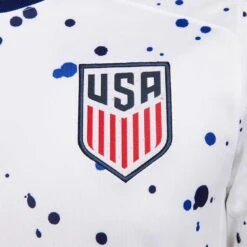Men's USMNT 2023 Stadium Home Nike Dri-FIT Soccer Jersey - White/Metallic Gold -Daily Flex Shop AURORA DR3972 100 PHSYM002 2000