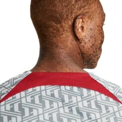 Nike Men's Liverpool FC Prematch Short Sleeve - Wolf Grey/Tough Red -Daily Flex Shop AURORA DR4904 013 PHSYM004 2000