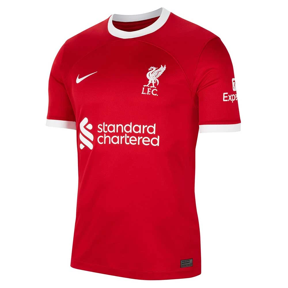 Nike Men's Liverpool FC 2023/24 Stadium Home Jersey - Gym Red/White 3 Nike Men's Liverpool FC 2023/24 Stadium Home Jersey - Gym Red/White