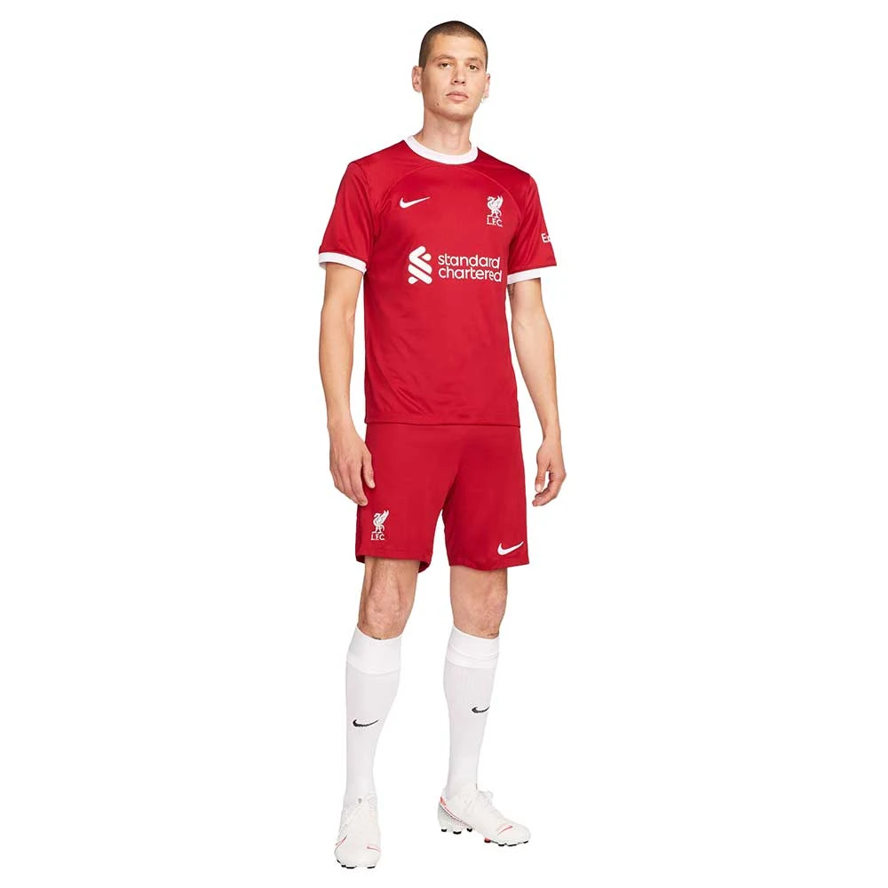 Nike Men's Liverpool FC 2023/24 Stadium Home Jersey - Gym Red/White 5 Nike Men's Liverpool FC 2023/24 Stadium Home Jersey - Gym Red/White - Image 3