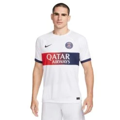 Men's Paris Saint-Germain 2023/24 Stadium Away Nike Dri-FIT Soccer Jersey - White/Midnight Navy 13 Men's Paris Saint-Germain 2023/24 Stadium Away Nike Dri-FIT Soccer Jersey - White/Midnight Navy -Daily Flex Shop AURORA DX2693 101 PHSFM001 2000