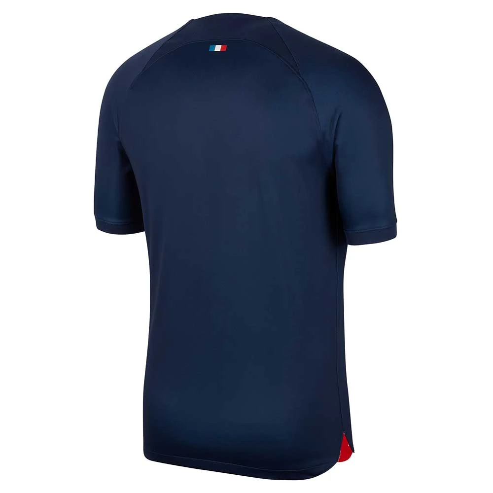 Nike Men's Paris Saint-Germain 2023/24 Stadium Home Dri-FIT Jersey - Midnight Navy/University Red 9 Nike Men's Paris Saint-Germain 2023/24 Stadium Home Dri-FIT Jersey - Midnight Navy/University Red - Image 7