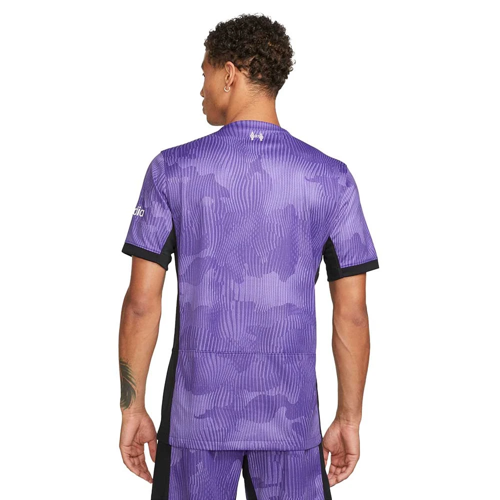 Men's Liverpool FC 2023/24 Stadium Third Nike Dri-FIT Soccer Jersey- Space Purple/White 6 Men's Liverpool FC 2023/24 Stadium Third Nike Dri-FIT Soccer Jersey- Space Purple/White - Image 4