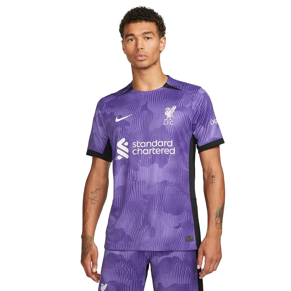 Men's Liverpool FC 2023/24 Stadium Third Nike Dri-FIT Soccer Jersey- Space Purple/White 5 Men's Liverpool FC 2023/24 Stadium Third Nike Dri-FIT Soccer Jersey- Space Purple/White - Image 3