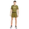 Men's Nike Dri-Fit Run Trail Tee- Olive Flak -Daily Flex Shop AURORA DZ2727 368 PHSYM003 2000 2