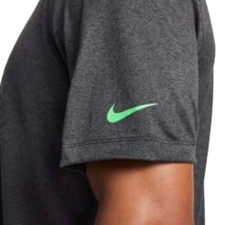 Nike Men's Liverpool FC Soccer T-Shirt - Black/Midnight Fog/Heather/Poison Green -Daily Flex Shop AURORA FD1071 032 PHSYM002 2000 3