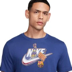 Men's FC Barcelona Nike T-Shirt - Deep Royal Blue -Daily Flex Shop AURORA FD1085 455 PHSYM001 2000