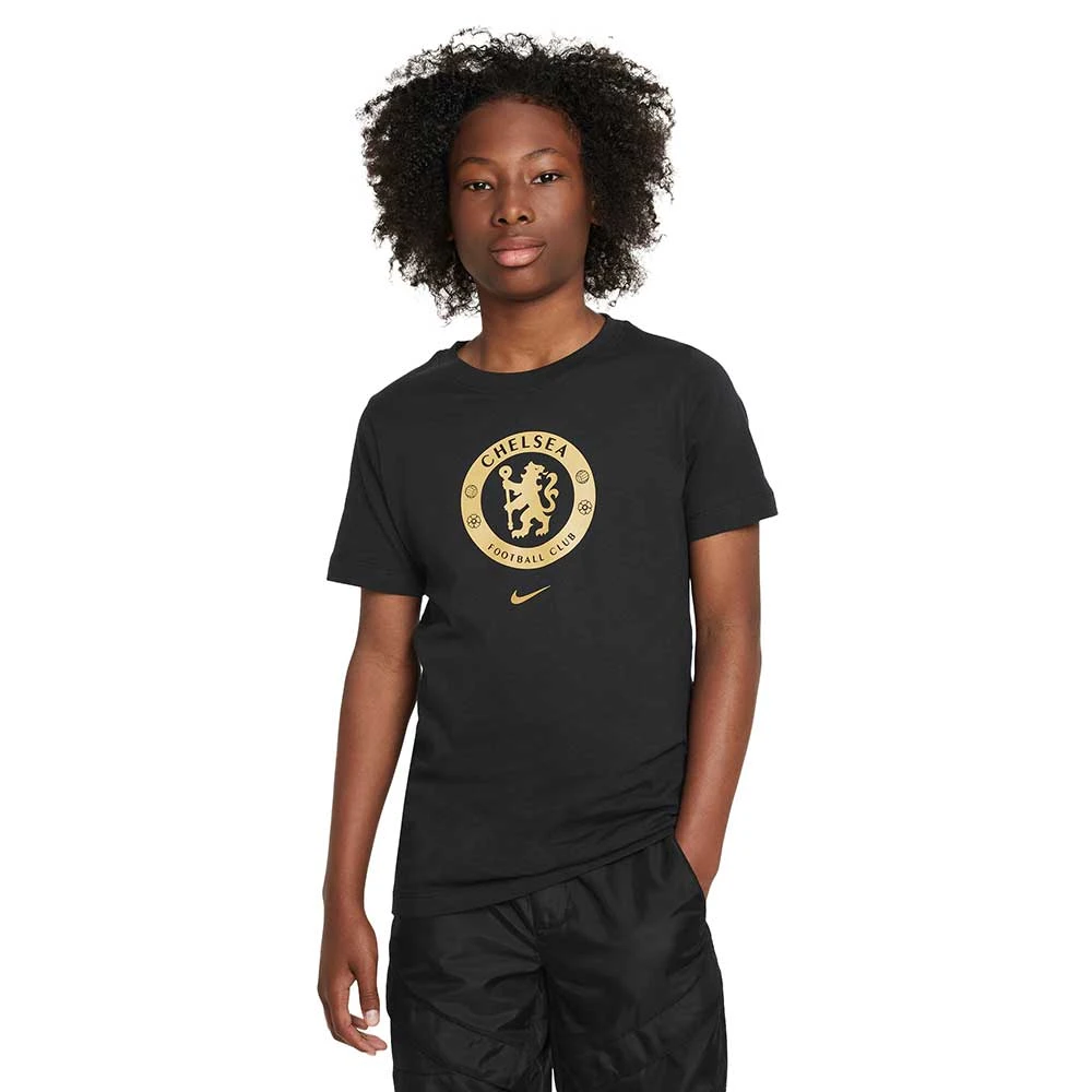 Nike Youth Chelsea FC Crest Tee- Pitch Blue 3 Nike Youth Chelsea FC Crest Tee- Pitch Blue