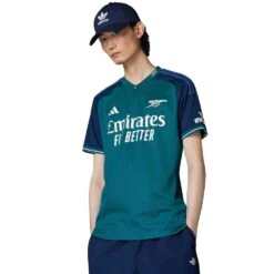 ADIDAS Men's AFC 3rd Jersey - Rich Green / Collegiate Navy -Daily Flex Shop Arsenal 23 24 Third Jersey Green HR6935 HM1