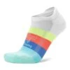 Balega Unisex Hidden Comfort Socks - White/Retro Brights