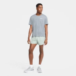 Men's Nike Dri-FIT Miler Top - Smoke Grey/Reflective Silver -Daily Flex Shop CU5992 084 PHSYM003 2000